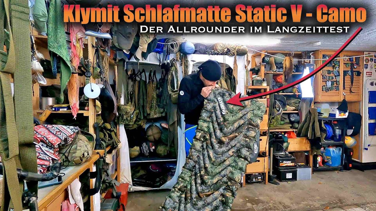 Klymit STATIC V SLEEPING PAD - CAMO REALTREE - Langzeittest - Bushcraft & Outdoor