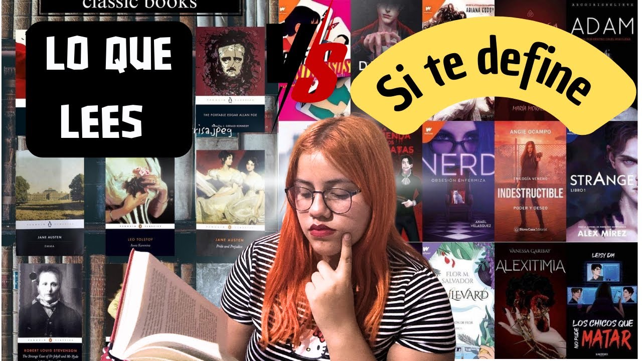 Lo que lees,SI te define. 📚