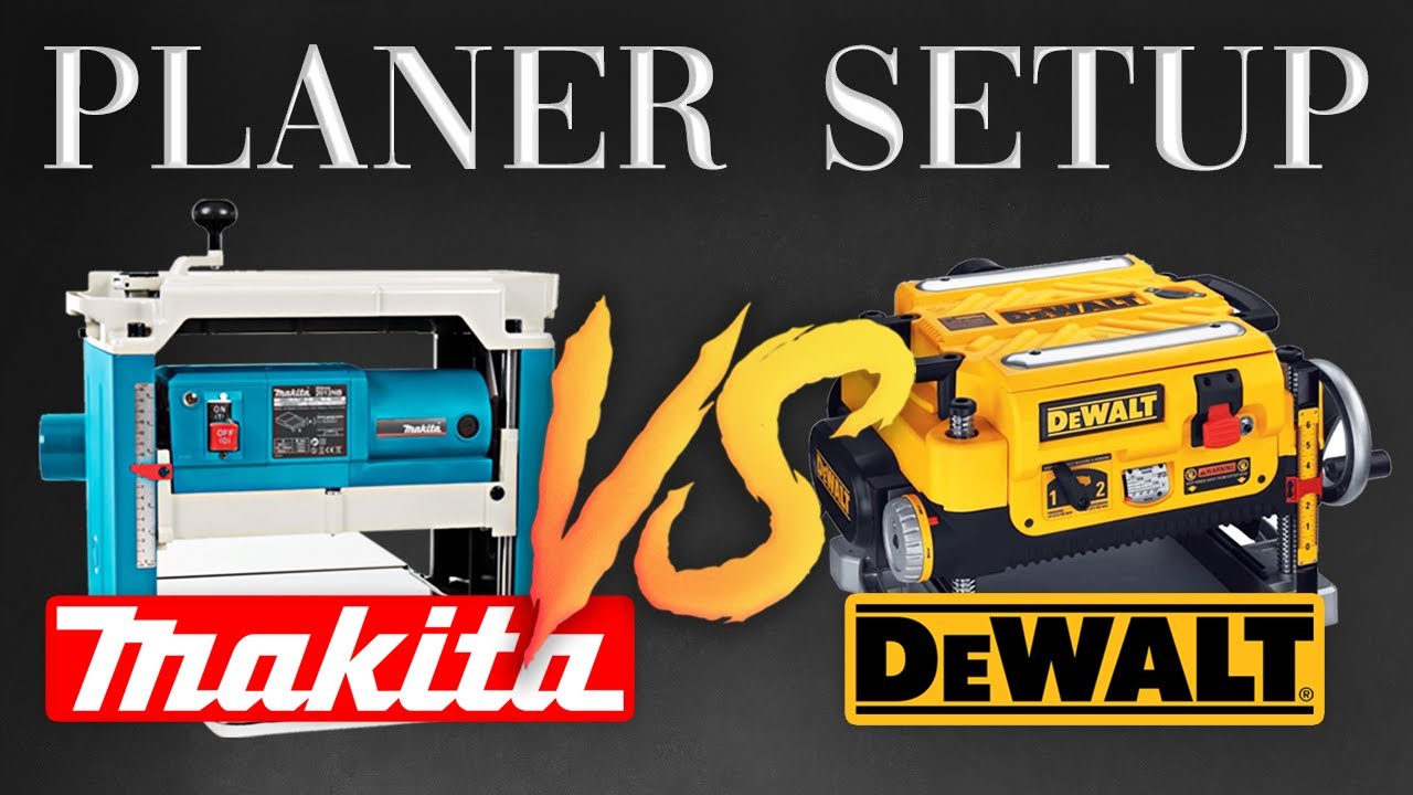 SMART Planer Ideas for Small Workshop - Makita 2012NB Thicknesser