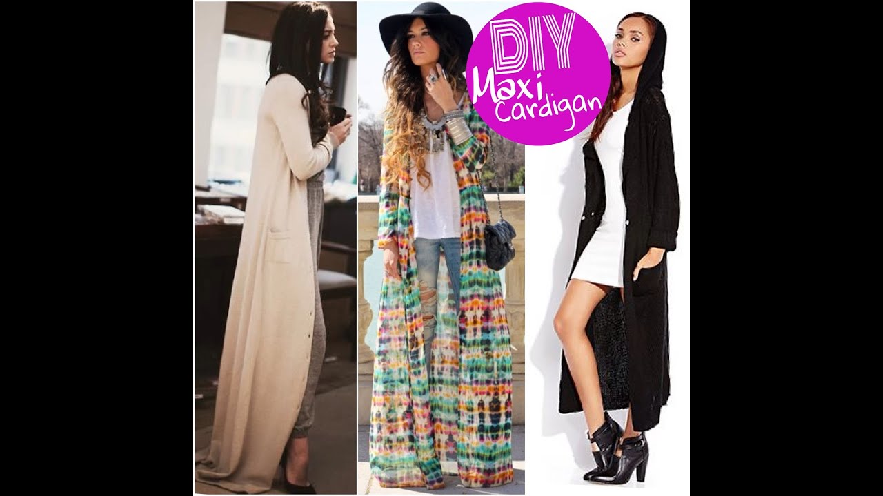 DIY: Maxi Cardigan