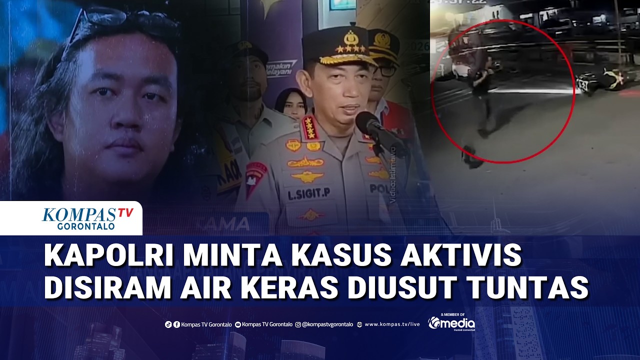 Prabowo Perintahkan Kapolri Usut Tuntas Kasus Penyiraman Air Keras Aktivis KontraS