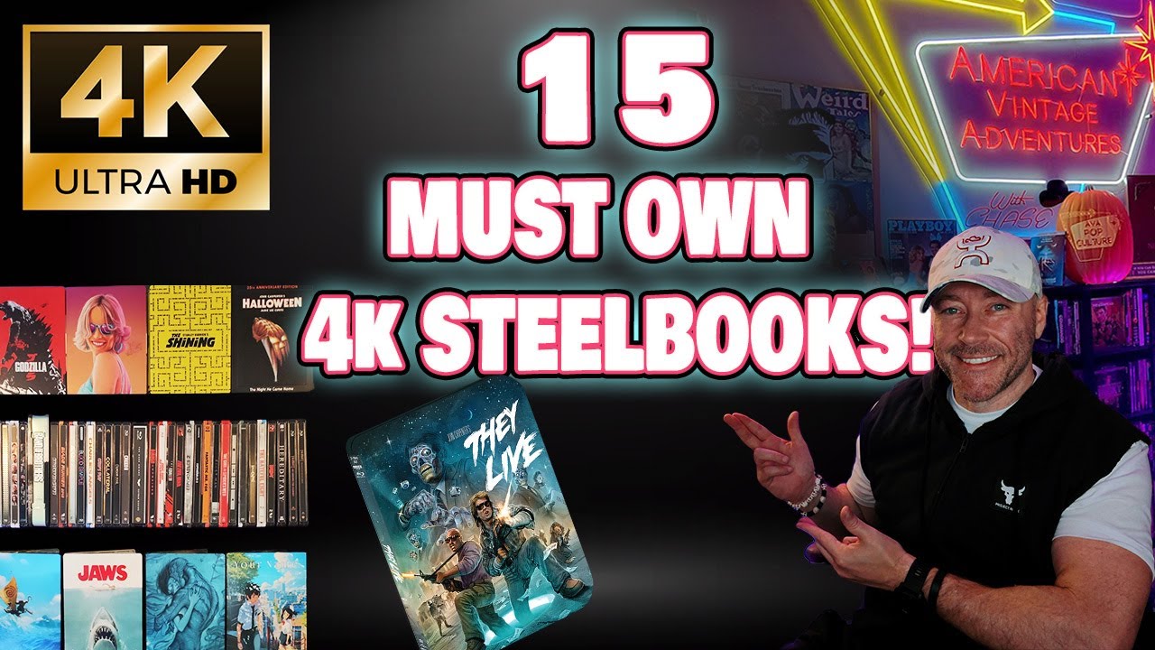 15 MUST OWN 4K Steelbooks You Need To See! RANKED!