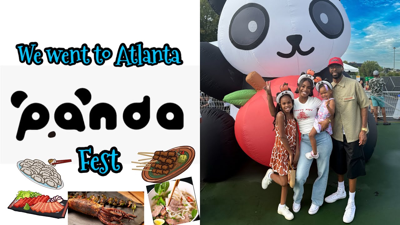 We went to PandaFest in Atlanta & tried Squid for the 1st time 🦑🍜