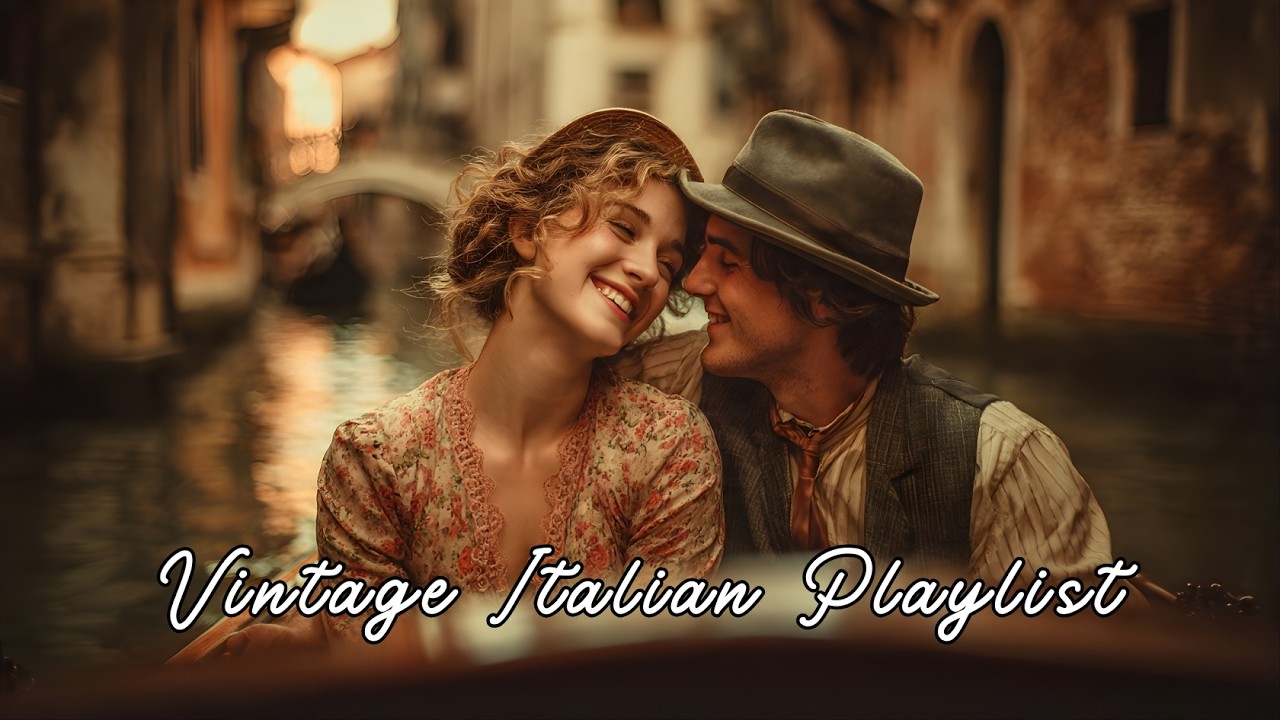 La Dolce Vita sul Canale di Venezia 🇮🇹 | Romantic Italian Love Songs