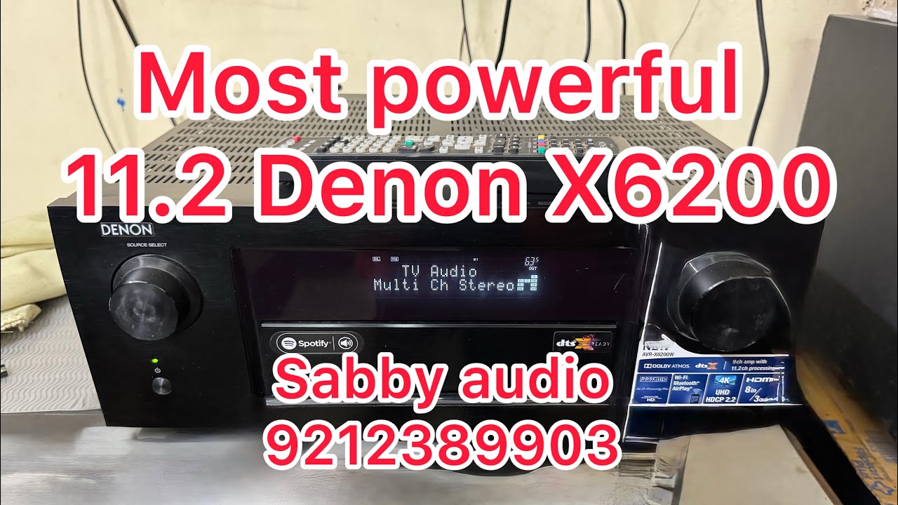 (Sold) Top end 11.2 Denon AVR X6200 #Viral #Reels #Shorts #Trending #Antique  #Amplifier #Vlogs #Jbl