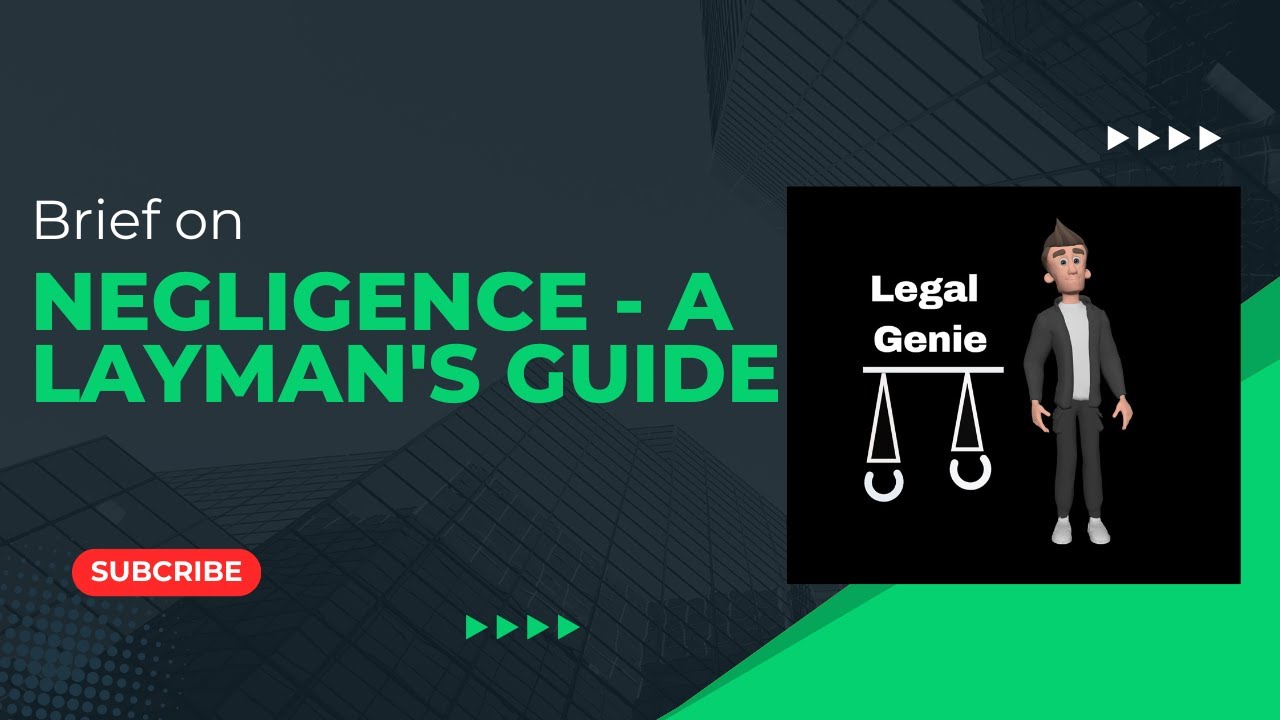 Unlocking Negligence: A Beginner's Guide to Legal Responsibility