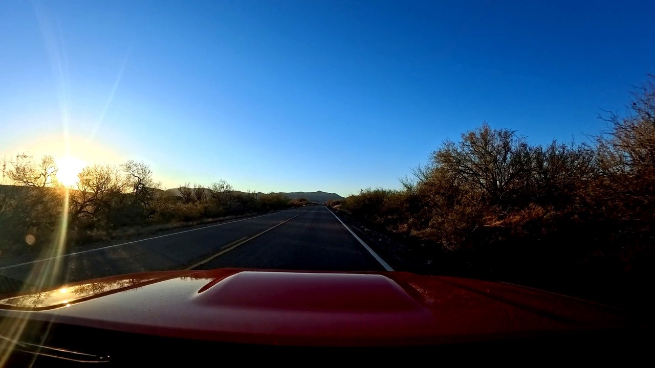 Arizona Desert Drive AZT Passage 7A | Scenic Highway Route