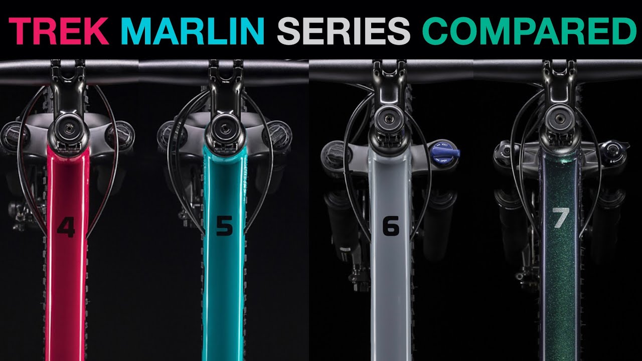 Trek Marlin 4 против 5 против 6 против 7!! В чем разница?