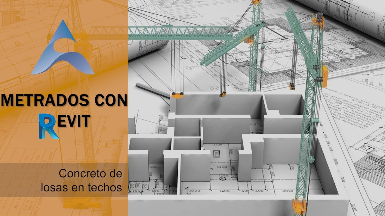 Metrados con Revit - Concreto de losas en techos