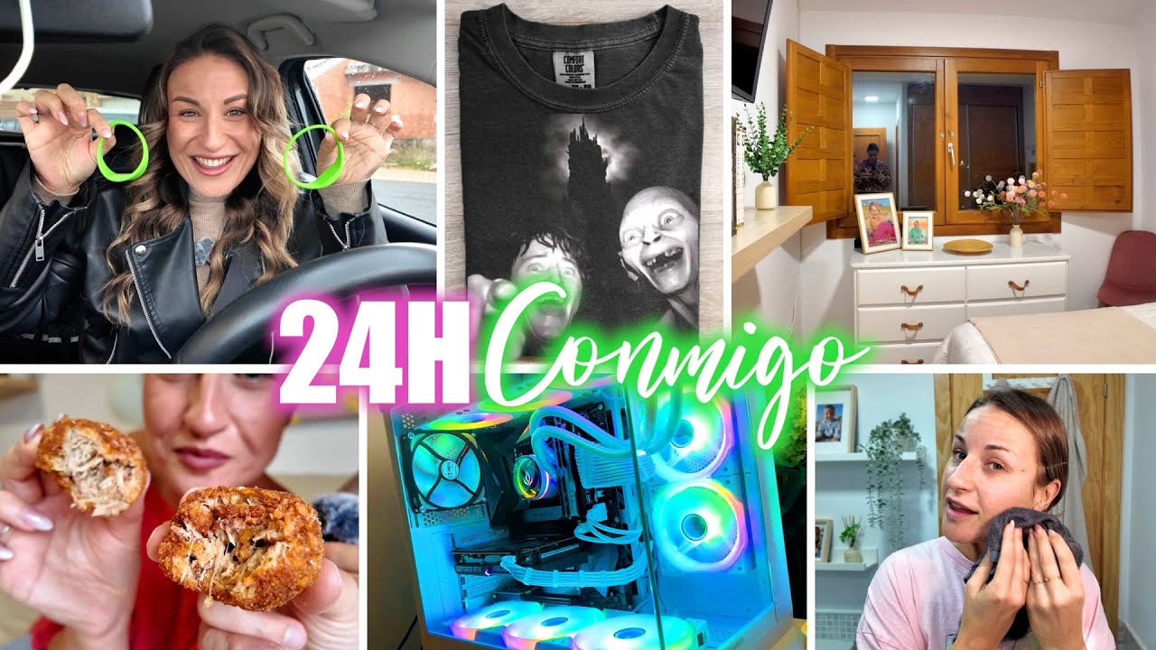 24H CONMIGO. Me timan con mi REGALO DE CUMPLEAÑOS cambiamos todos los muebles Y CROQUETAS DE PRINGÁ