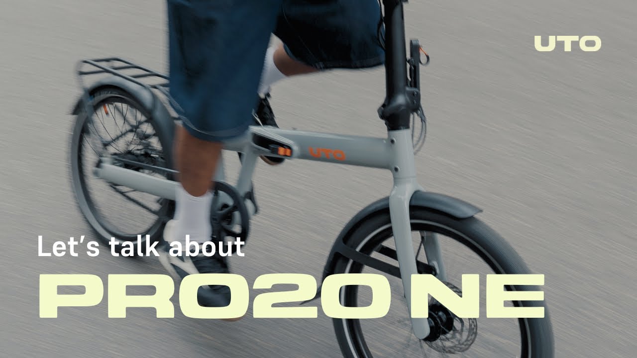 Découvrez le vélo pliant musculaire : PRO20 NE