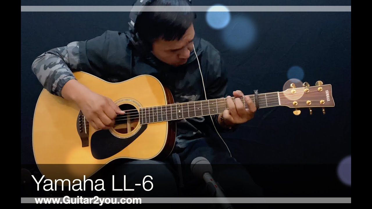 YAMAHA LL-6  Top Solid