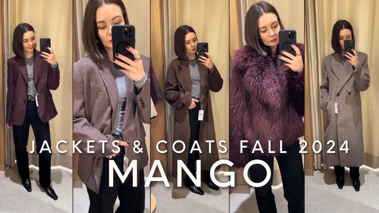 NEW IN MANGO FALL 2024 | BEST JACKETS & COATS | TRY ON AND REVIEW | Styled. by Sansha