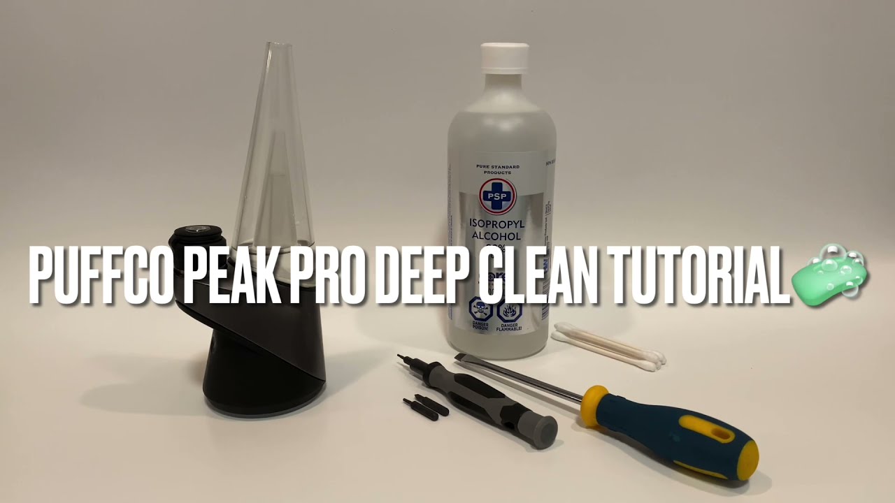 Учебное пособие по глубокой очистке Puffco Peak Pro