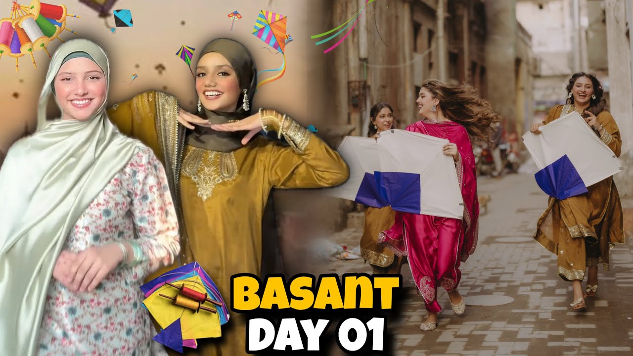 Grand Celebration Of Basant 🥳🪁|| Family Get Together 😍 || Basant Scene On ♥️