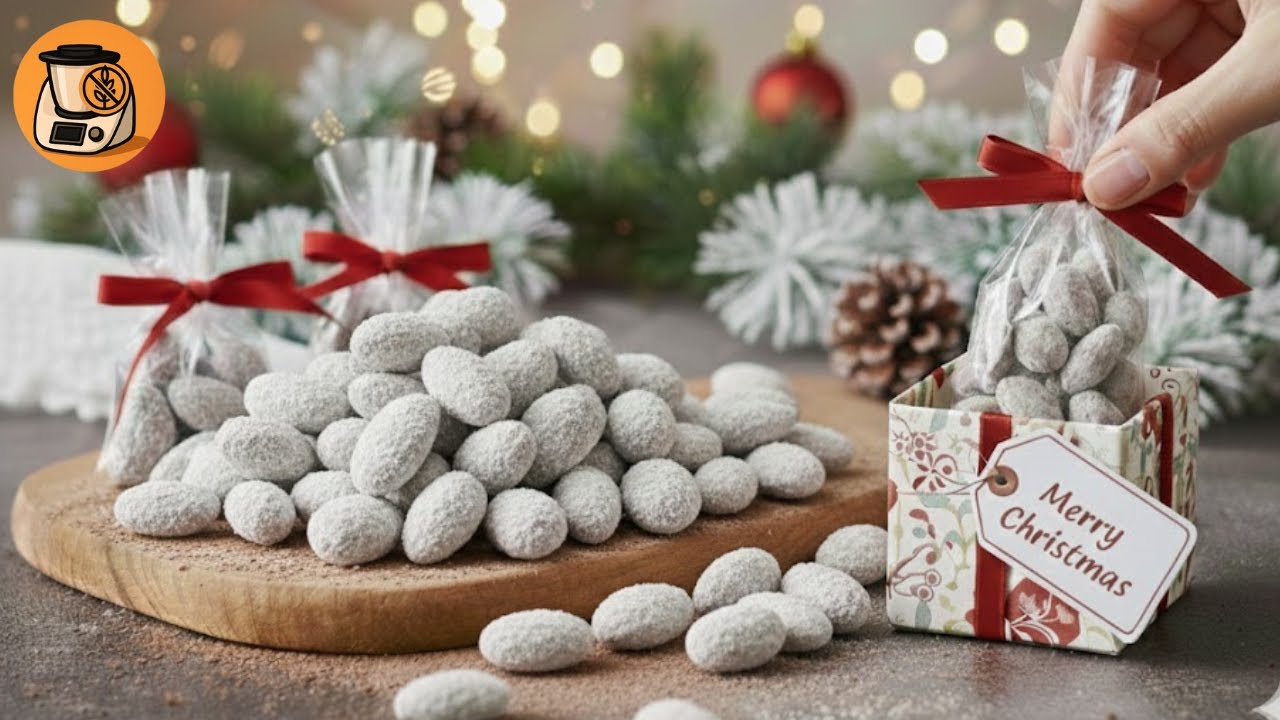 🍫 🎄 DIY Last-Minute-Geschenk - Schokomandeln im Thermomix – schnell, glutenfrei, mega lecker