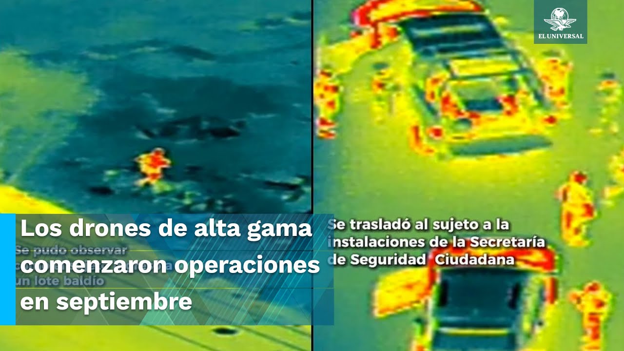 Dron ayuda a detención de sujeto que portaba armas y drogas en Nuevo León
