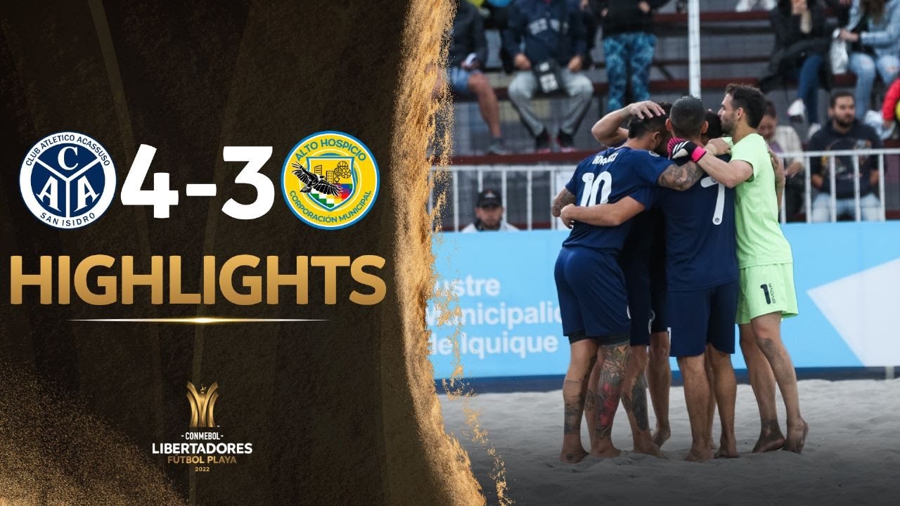 RESUMEN | ACASSUSO (ARG) vs. ALTO HOSPICIO (CHI) | CONMEBOL #LIBERTADORESFP 2022