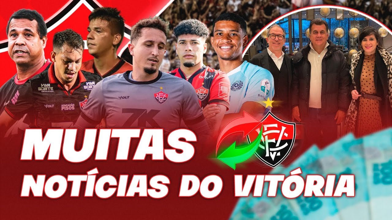 SAF DO VIT&Oacute;RIA AVAN&Ccedil;ANDO? ZAGUEIRO N&Atilde;O FICOU E NOT&Iacute;CIAS DO VIT&Oacute;RIA