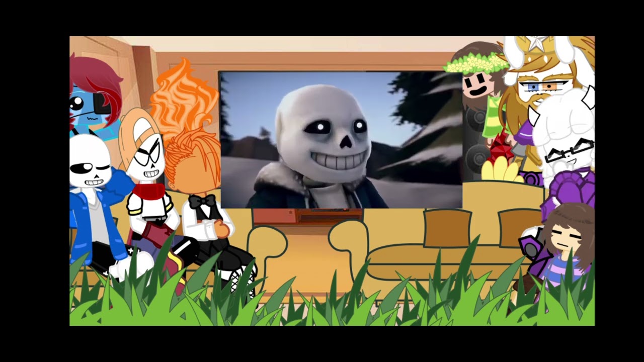 Undertale reacts to Down To the bone