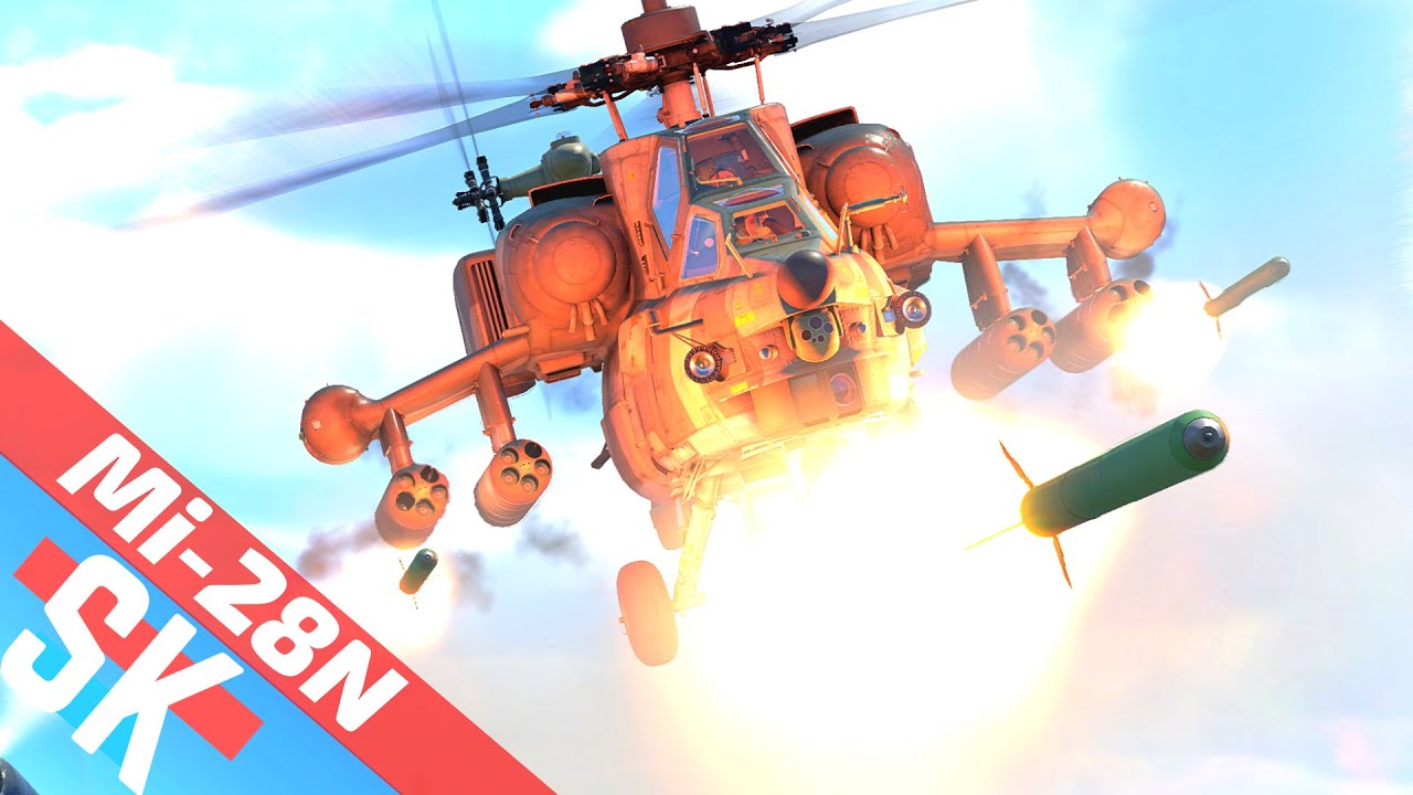 Uçan tank 😁 Mi-28N Oynanış (War Thunder Helikopter Türkçe)
