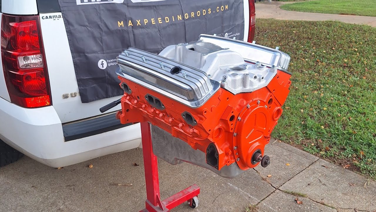 Бюджетный ремонт двигателя Chevy 350 Small Block (полная сборка)