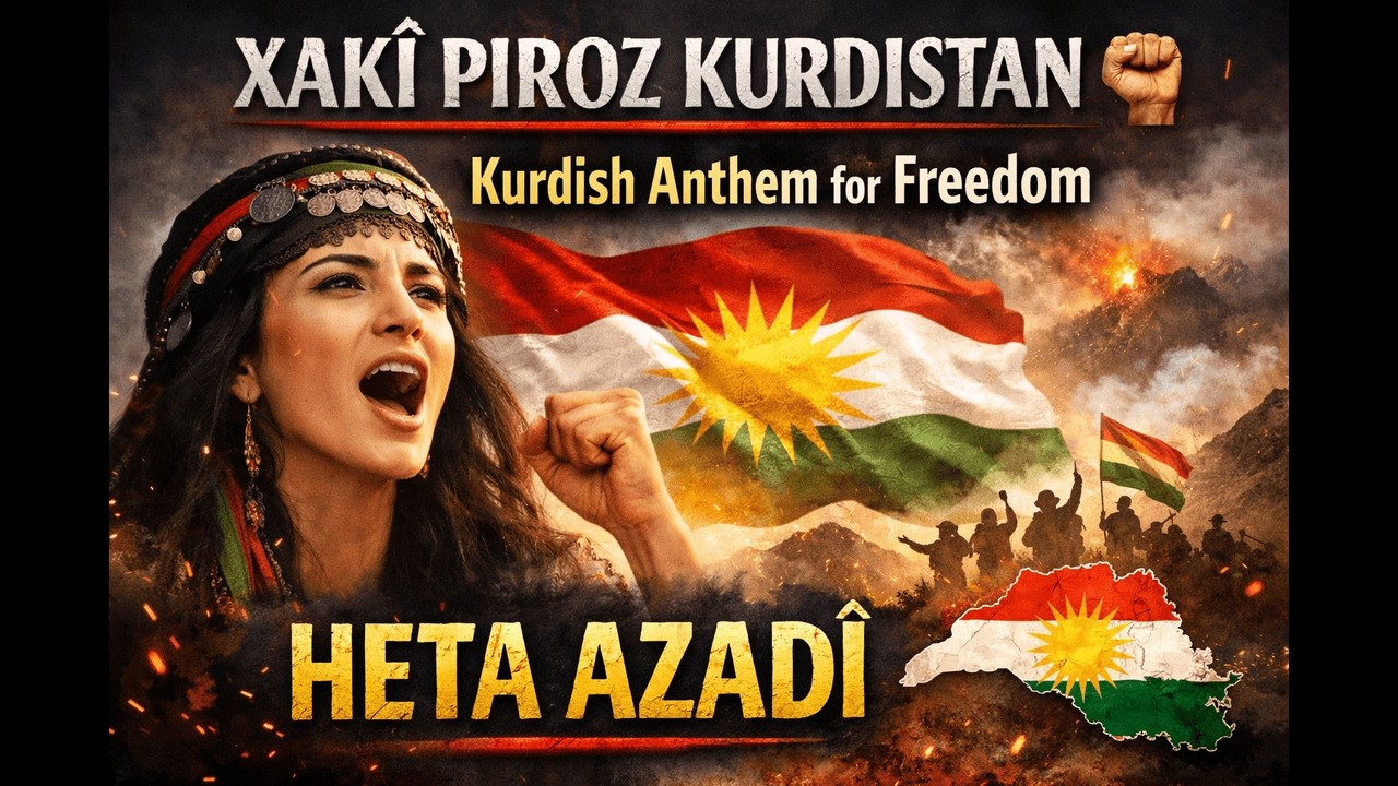 XAKÎ PIROZ KURDISTAN | Kurdish Anthem for Freedom | HETA AZADÎ