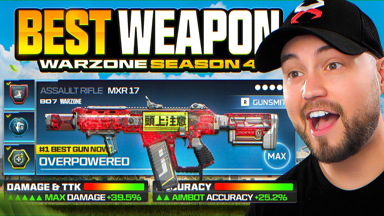 I Built the #1 OVERPOWERED MXR 17 META in Warzone! (Best MXR 17 Meta Loadout for Warzone)
