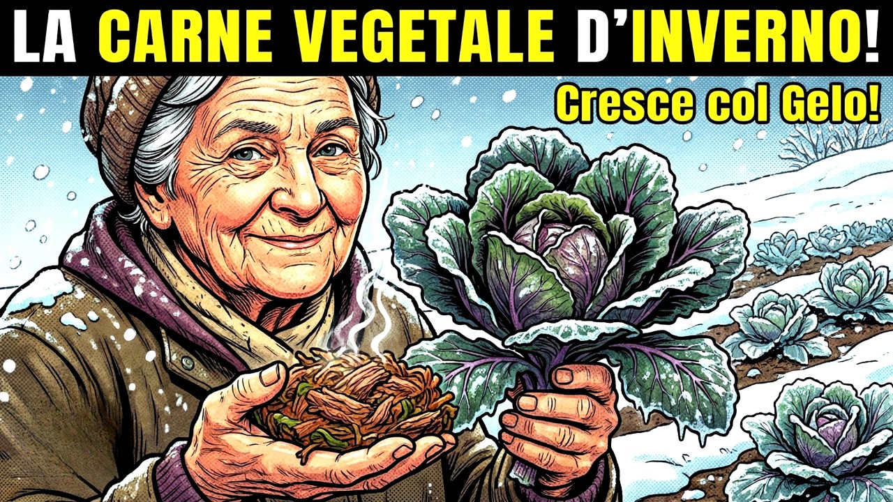 Questa Pianta È MIGLIORE della Carne di Manzo & Cresce in PIENO Inverno