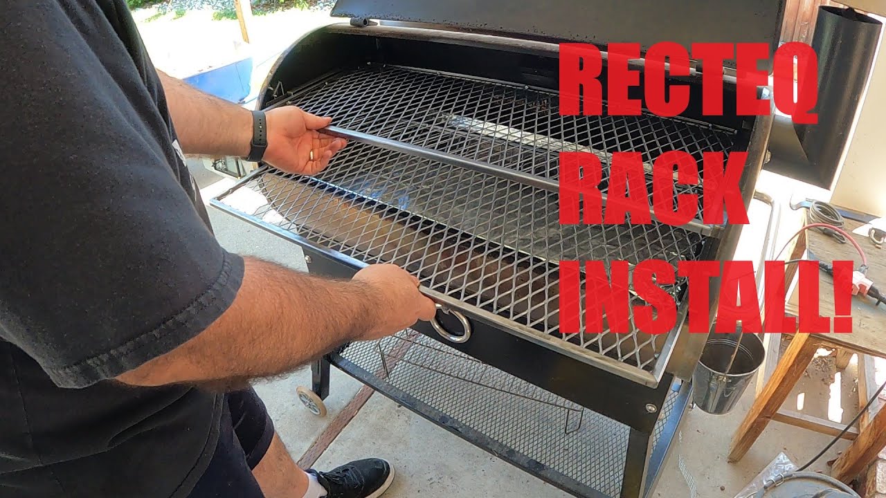 Rack unboxing & installation on RECTEQ RT-700 - Pimp My Grill (PMG)