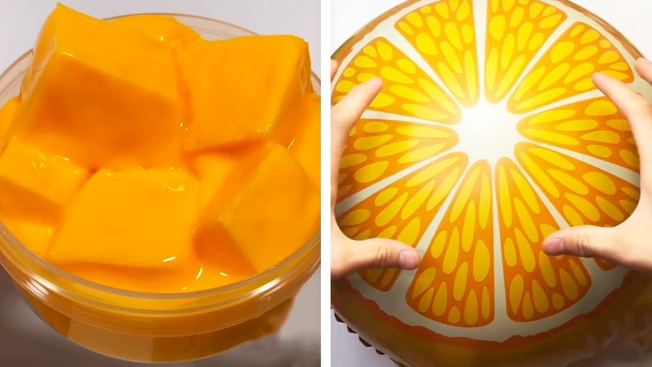 Самое удовлетворяющее видео слизи ASMR | Релаксирующая странно удовлетворяющая слизь 2019 | 358
