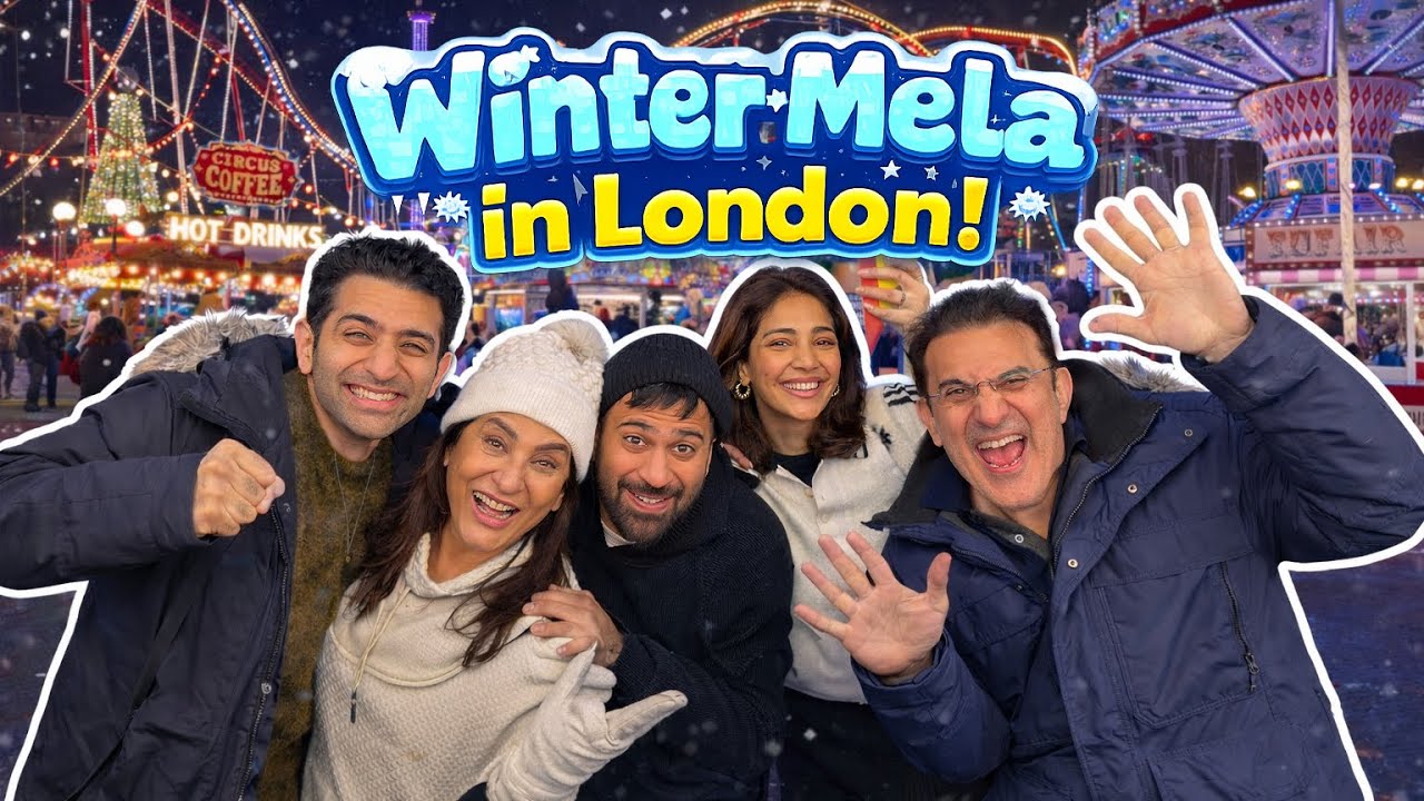 Celebrating New Year in London  & Winter Wonderland