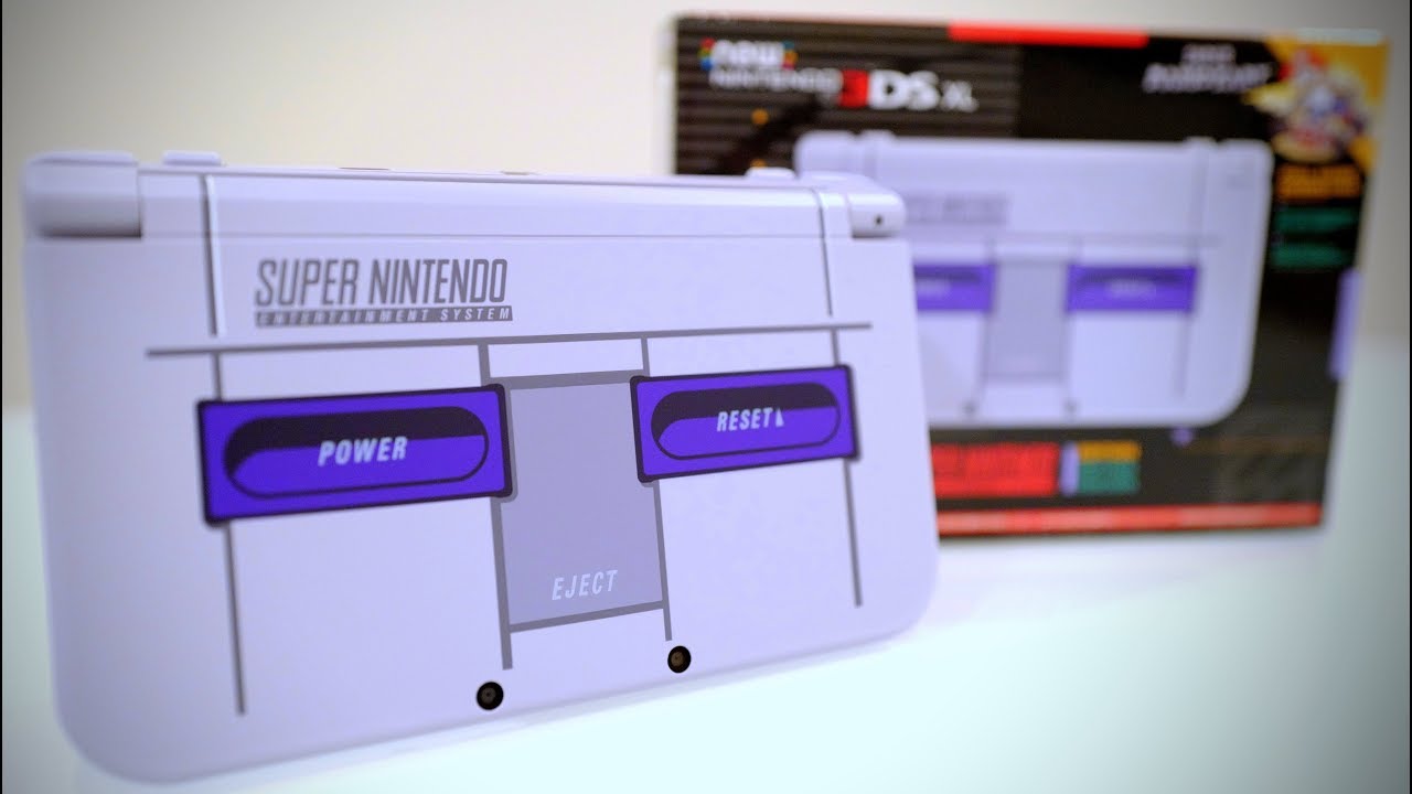 HANDS ON! NEW Nintendo 3DS XL [SUPER NES EDITION]