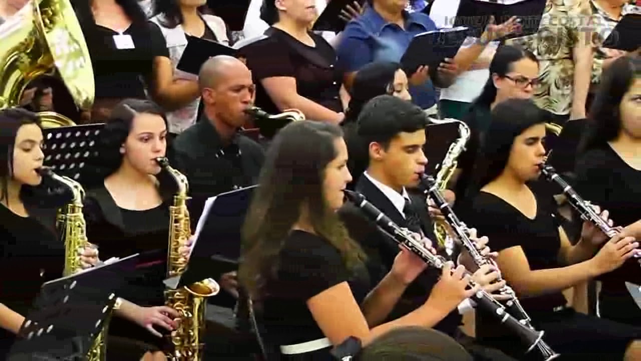 Com muito louvor   Orquestra Filarmônica Cristã - Arranjo de Márcio Cidral Machado