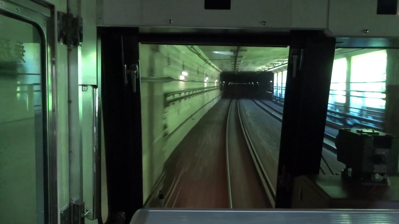 [前面展望]仙台市地下鉄南北線 泉中央-富沢 [cab view]Sendai Subway Namboku Line Izumi-chuo - Tomizawa