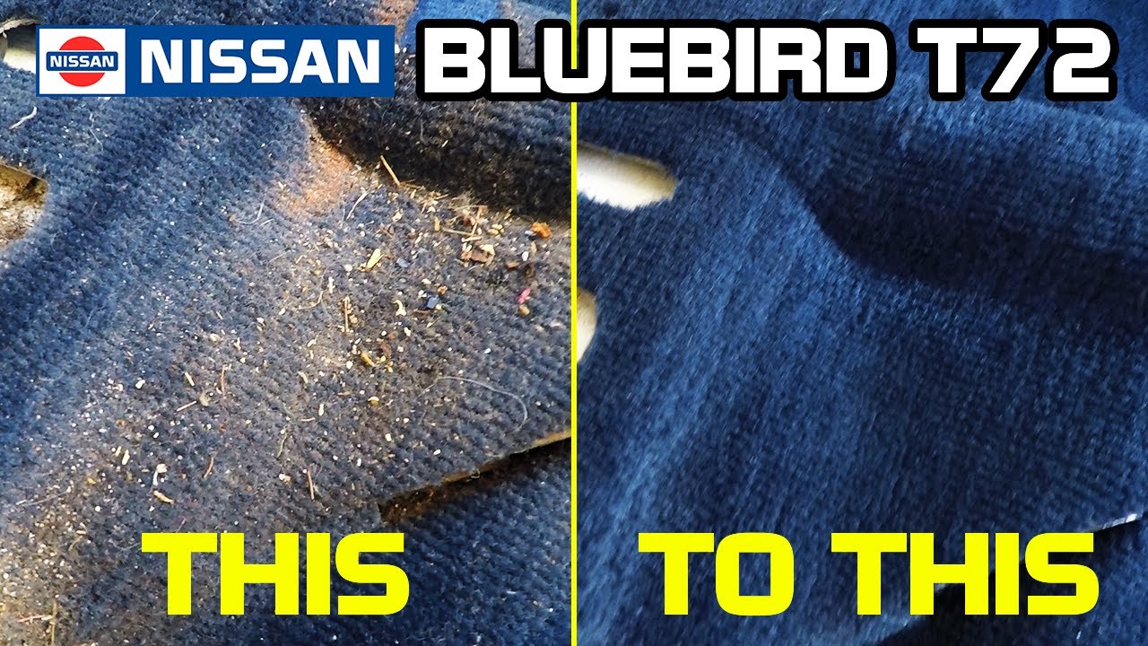 NISSAN BLUEBIRD #2 DIY Deep Carpet Cleaning
