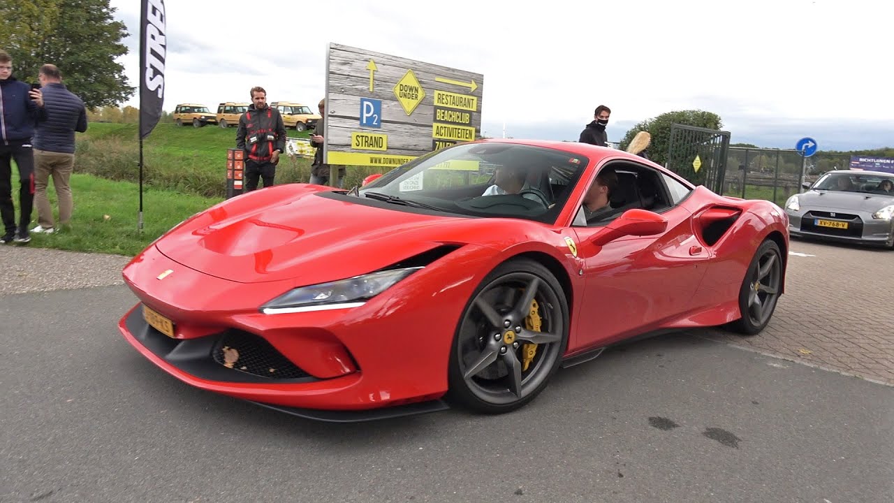 Ferrari F8 Tributo (720HP) - Accelerations, Fly By's On Track, Driving on the Road!