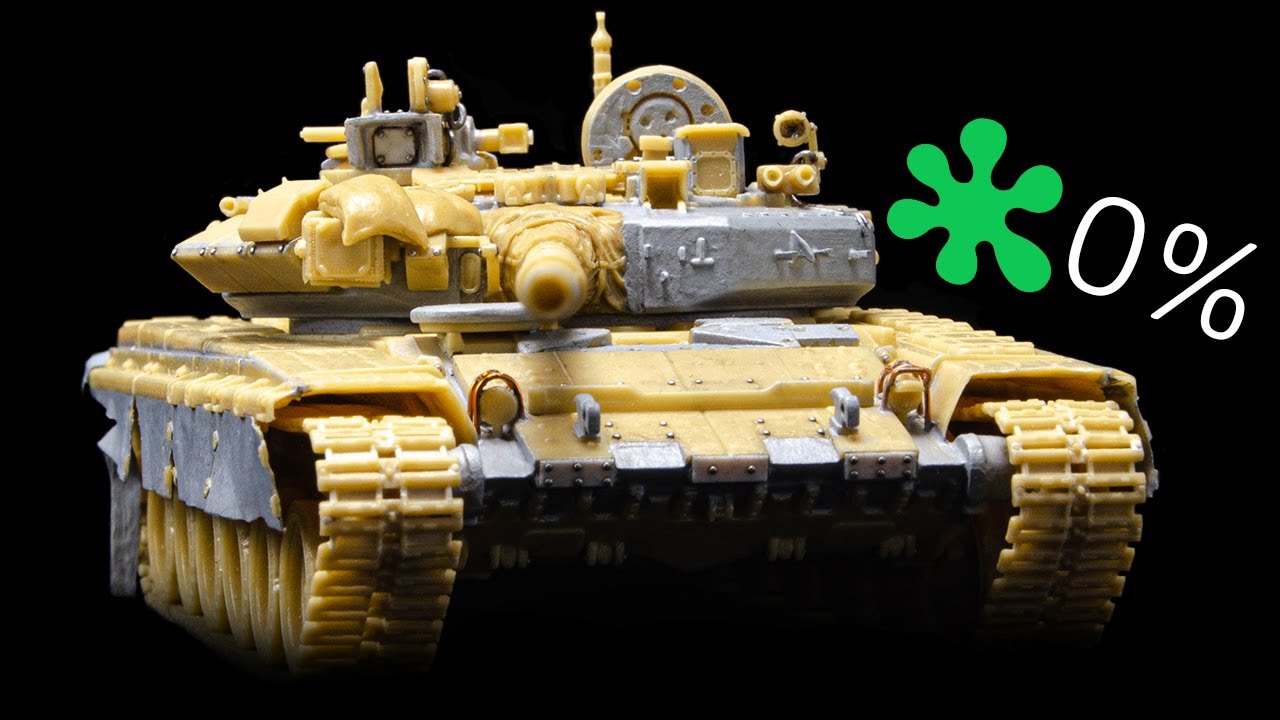 T-90 From Revell Is The Worst Model I've Ever Built
