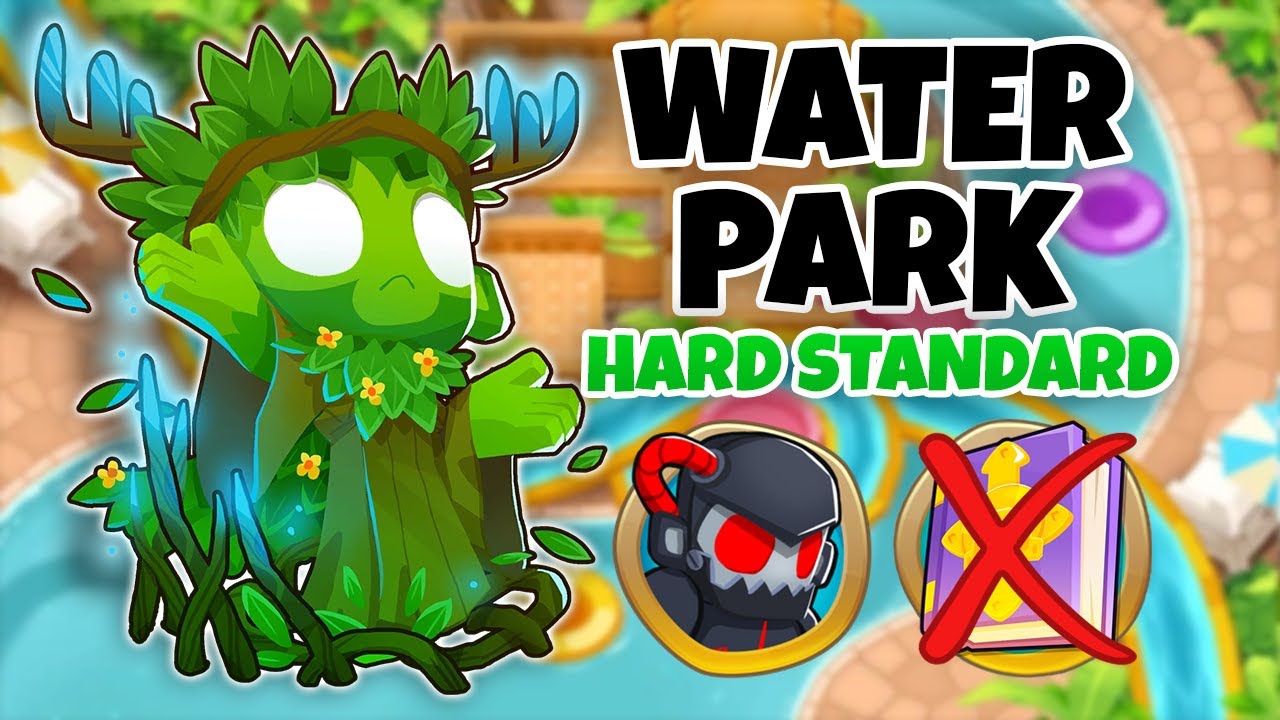 Water Park HARD STANDARD Guide | No Monkey Knowledge - BTD6
