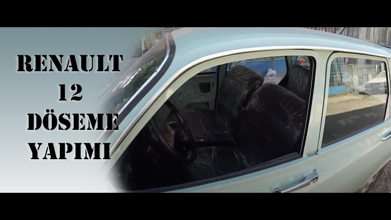 Takipçimizin Aracını Topluyoruz..Renault 12 İç montaj, Döşeme, Yalıtım işleri...