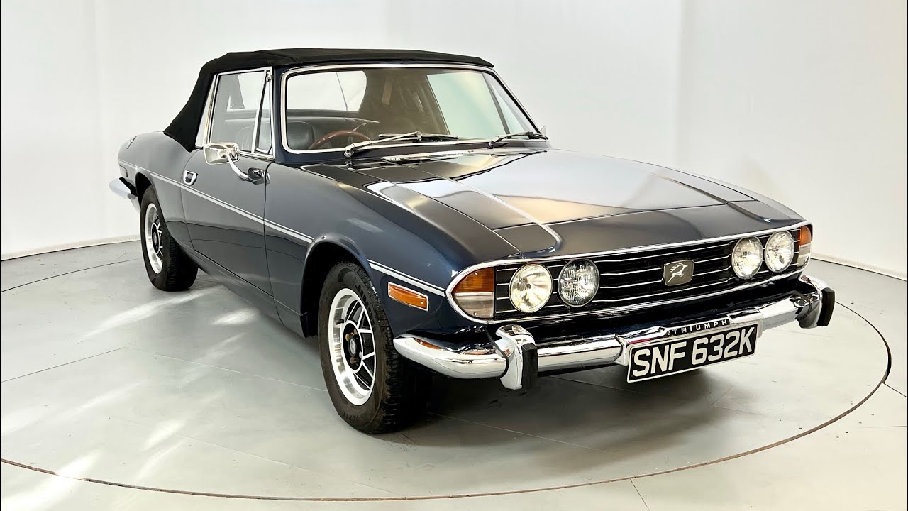 Triumph Stag - Sought after original V8 & Manual gearbox!