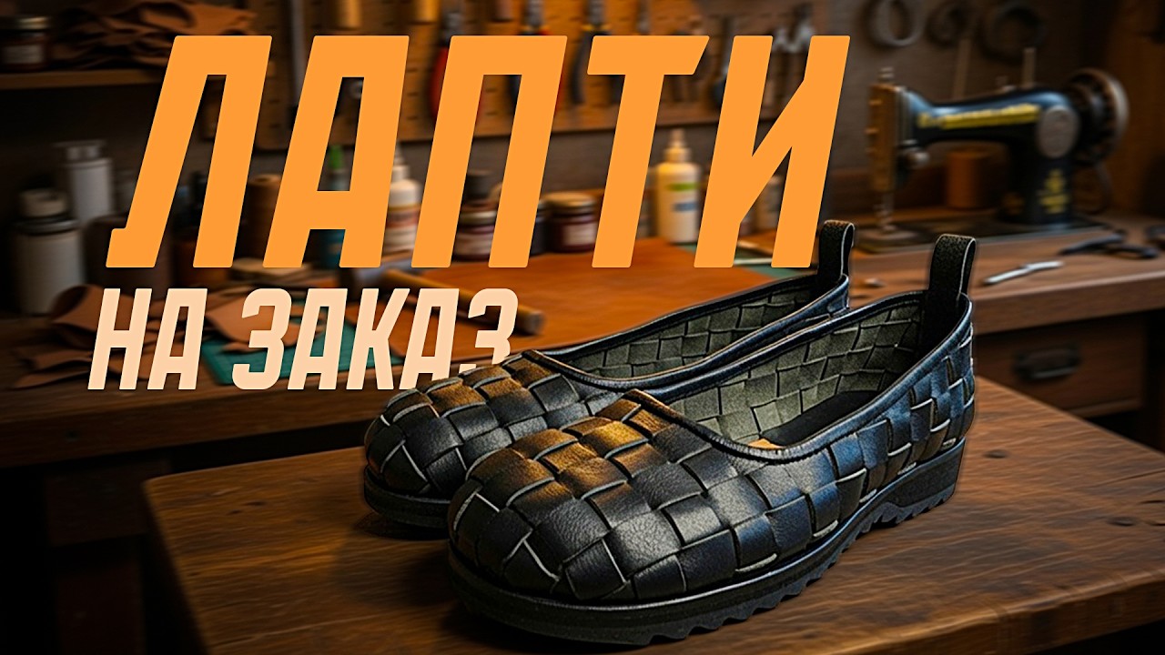 ЛАПТИ НА ЗАКАЗ УЧЕНИКА | 99% МАСТЕРОВ делают ЭТО неправильно! Самые ВАЖНЫЕ МОМЕНТЫ при пошиве обуви