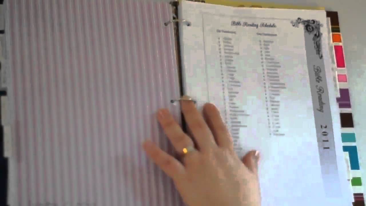 Home Planning Notebook/Organizer