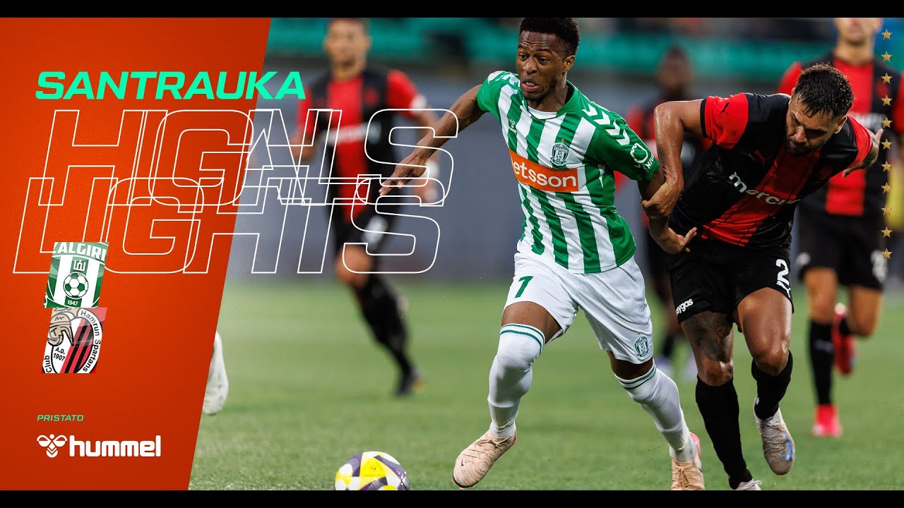 Išplėstinė santrauka | Žalgiris - Hamrun Spartans | Extended Highlights