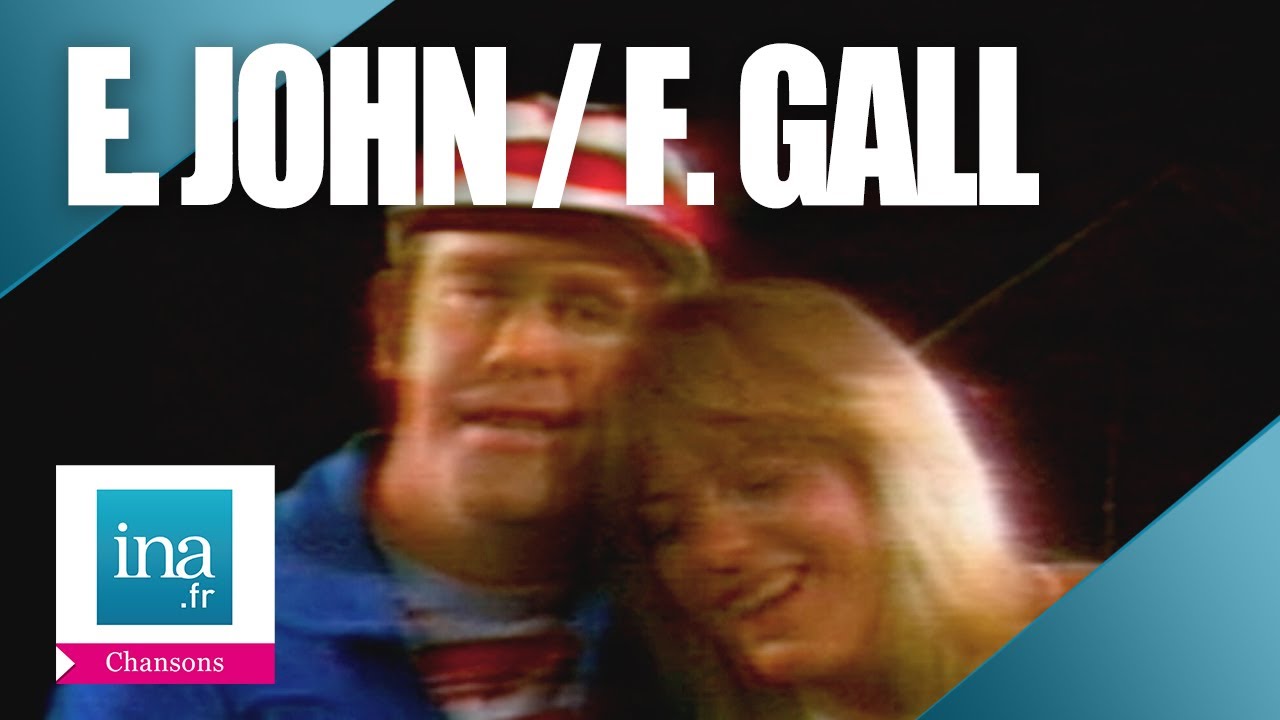 Elton John et France Gall 