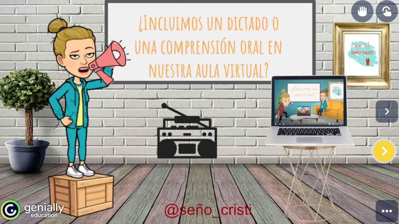 ¿Cómo incluir un dictado o una comprensión oral dentro de mi aula virtual?