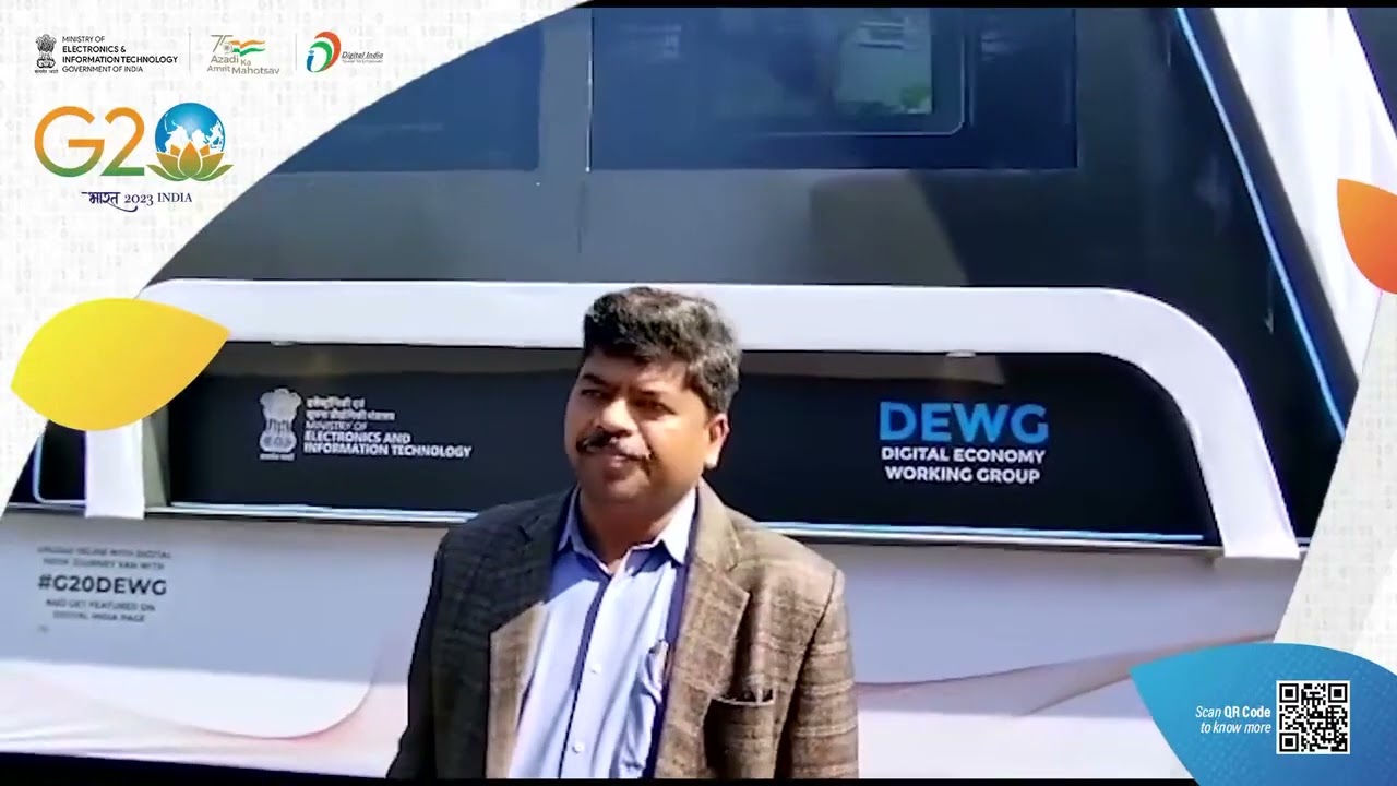 The Digital India Mobile Van 🚚 is disseminating information in a powerful way