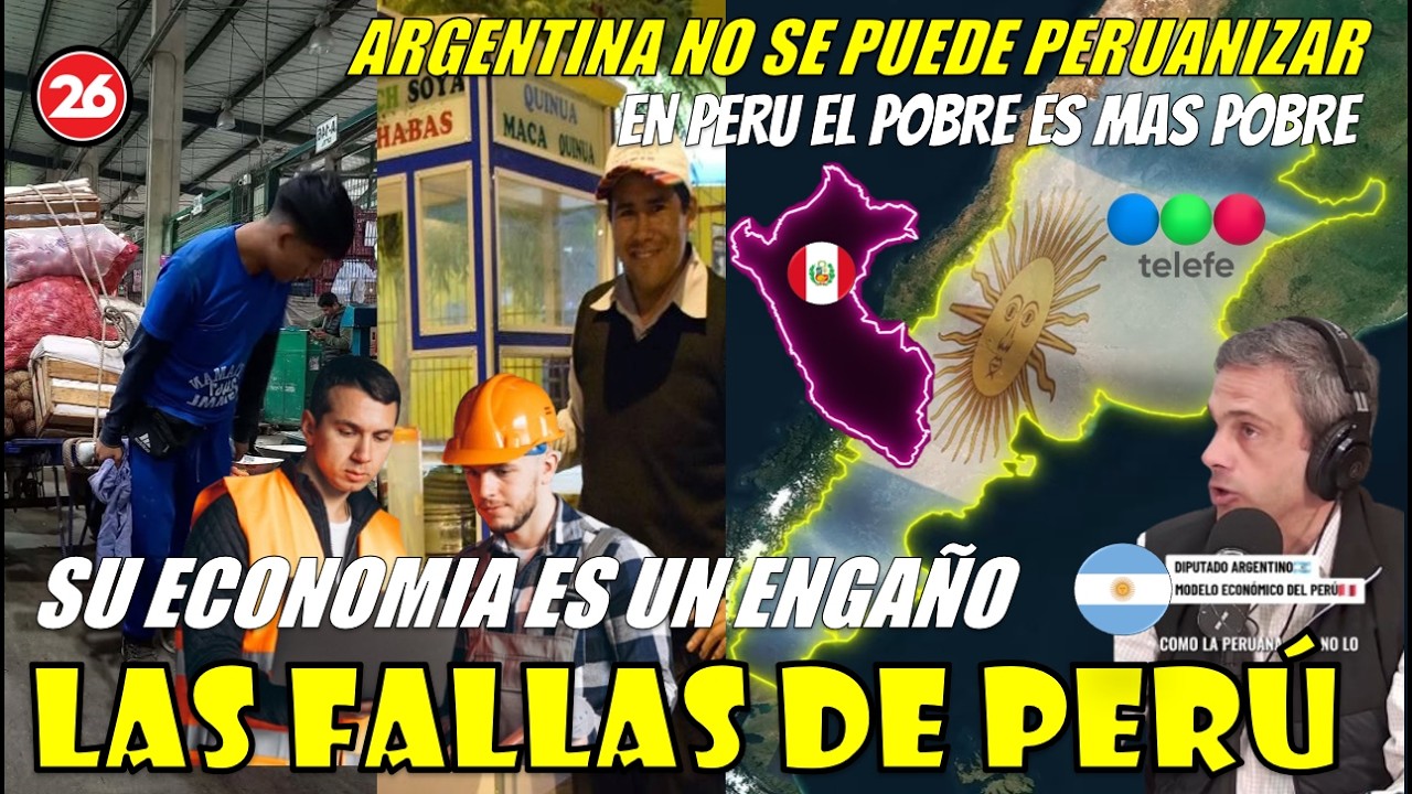 POLEMICO! ARGENTINOS ANALIZAN ECONOMIA PERUANA- PERUANIZAR LA ARGENTINA ES UN CHISTE- OTROS A FAVOR