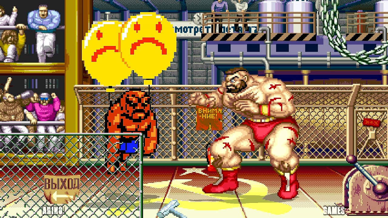 NES ABOBO VS ZANGIEF