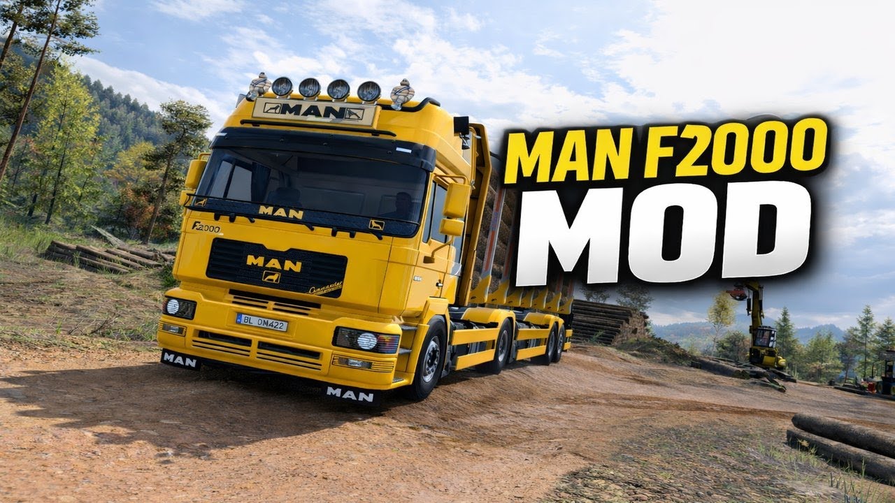 MOD MAN F2000 | Montagem e Configuração na Oficina | ETS2
